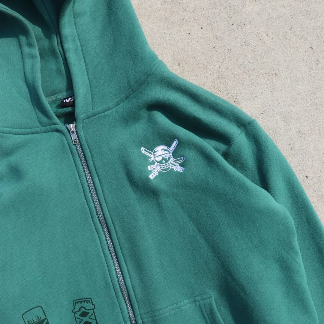 Anime inspired Zipup Hoodie