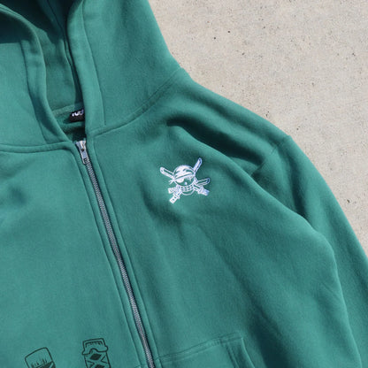 Anime inspired Zipup Hoodie